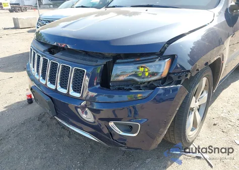 2015 Jeep Grand Cherokee Overland из США, поврежденный, VIN 1C4RJFCG7FC956504